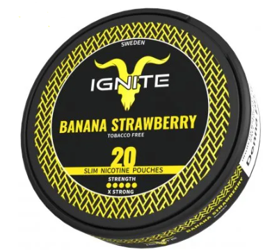 IGNITE Banana Strawberry All White