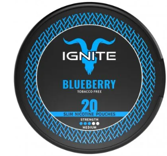 IGNITE Blueberry All White