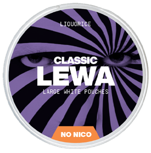 LEWA Classic Liquorice Nikotinfritt Snus