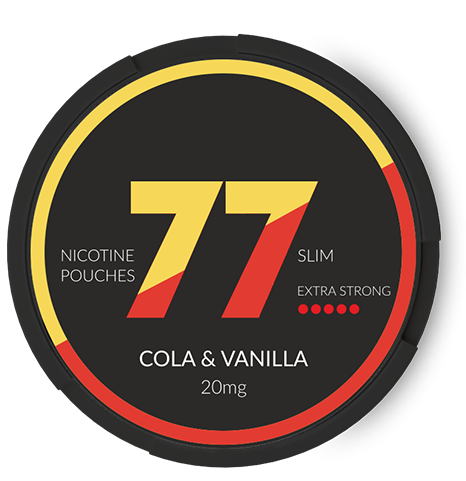 77 Cola & Vanilla Slim Extra Strong All White Portion