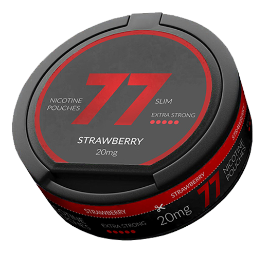 77 Strawberry Slim Extra Strong All White Portion