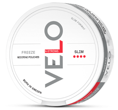 VELO Freeze Slim X-Strong All White Portion