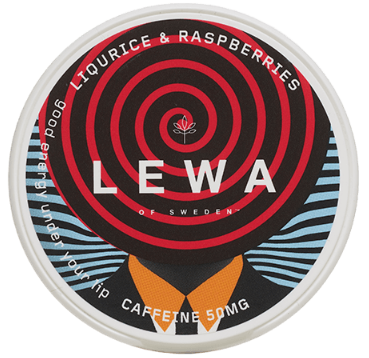 LEWA Liquorice & Raspberries Nikotinfritt Snus