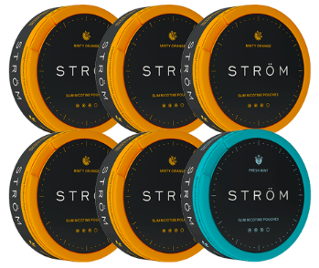 STRÖM Mixpack 6-pack Orange & Mint