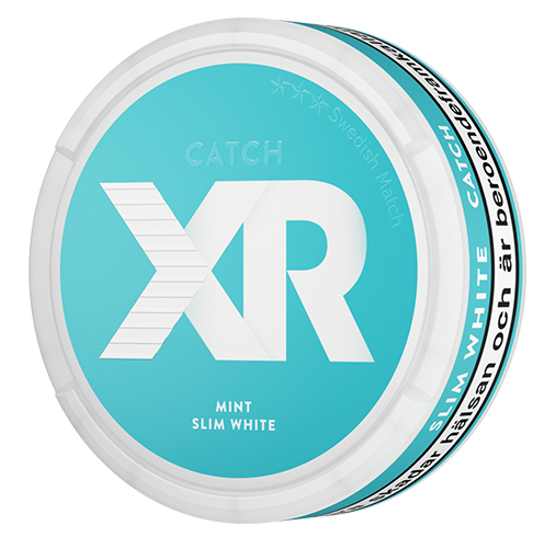 XR Catch Mint slim white portionssnus