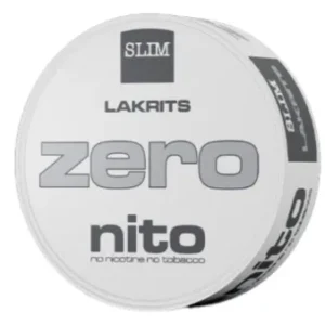 Zeronito Lakrits Slim Nikotinfritt Snus