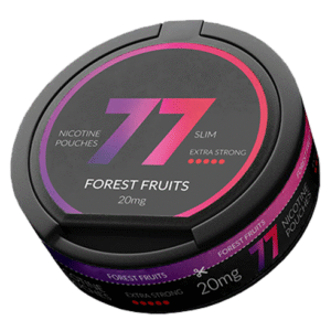 77 Forest Fruits Slim Extra Strong All White Portion