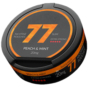 77 Peach & Mint Slim Extra Strong All White Portion