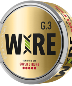 General G.3 WIRE Slim White Dry Super Strong Portionssnus