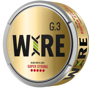 General G.3 WIRE Slim White Dry Super Strong Portionssnus