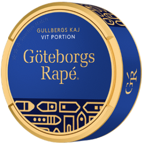 Göteborgs Rapé Gullbergs Kaj White Portionssnus