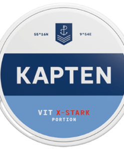 Kapten Vit Extra Stark Portionssnus