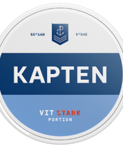 Kapten Vit Stark Portionssnus