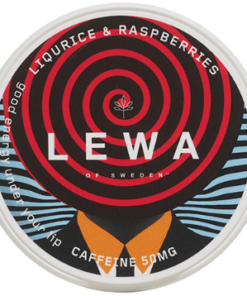 LEWA Liquorice & Raspberries Nikotinfritt Snus