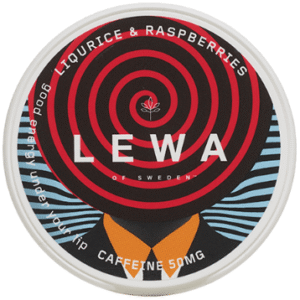LEWA Liquorice & Raspberries Nikotinfritt Snus