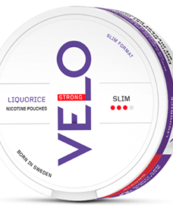 VELO Liquorice Slim Strong All White Portion