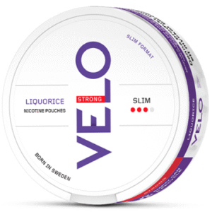 VELO Liquorice Slim Strong All White Portion