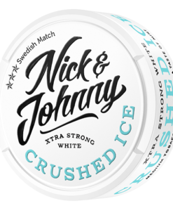 Nick and Johnny Crushed Ice Xtra Strong White Portionssnus
