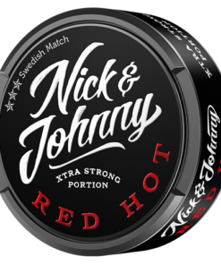 Nick and Johnny Red Hot Xtra Strong Portionssnus