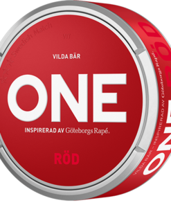 ONE Röd White Portion
