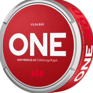 ONE Röd White Portion