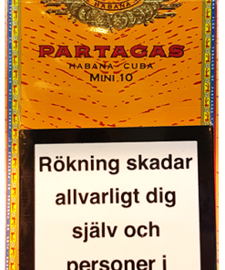 Partagas Mini 10p Cigariller