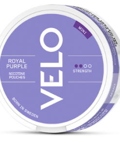 VELO Royal Purple Mini All White Portion