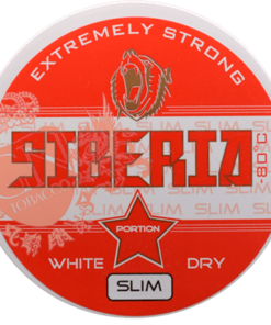 Siberia -80 Degrees White Dry Slim Portionssnus
