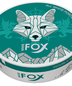 White Fox Double Mint Slim All White Portion