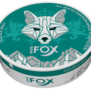 White Fox Double Mint Slim All White Portion