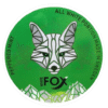 White Fox Peppered Mint Slim All White Portion