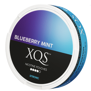 XQS Blueberry Mint Slim All White Portion