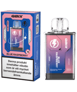 QBIX Pod Blue Raspberry