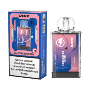 QBIX Pod Blue Raspberry
