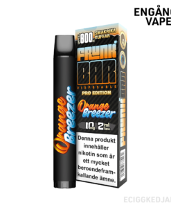 Frunk Bar | Orange Breezer | Engångs Vape | 10mg