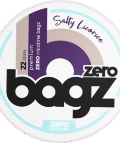 BAGZ Zero Salty Licorice