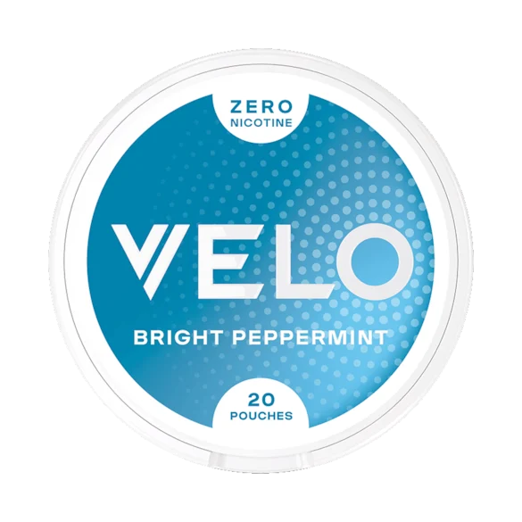 VELO Bright Peppermint Zero Nikotinfritt Snus