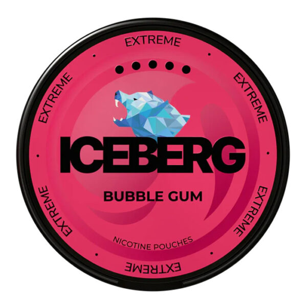 ICEBERG Vitt Snus (Slim) 50mg – Bubble Gum