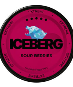 ICEBERG Vitt Snus (Slim) 50mg – Sour Berries