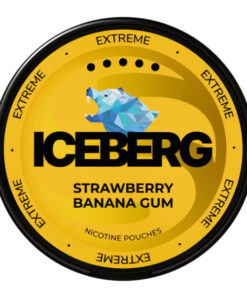 ICEBERG Vitt Snus (Slim) 50mg – Strawberry Banana Gum