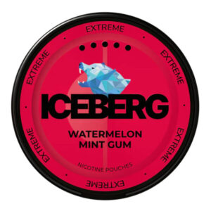ICEBERG Vitt Snus (Slim) 50mg – Watermelon Mint Gum