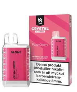 N One Crystal Cube Fizzy Cherry