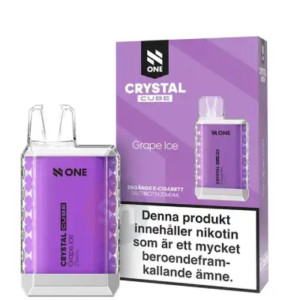 N One Crystal Cube Grape Ice