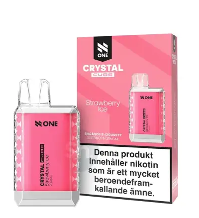 N One Crystal Cube Strawberry Ice