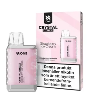 N One Crystal Cube | Strawberry Ice Cream